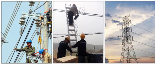 Vantagens flexíveis altas do período 150m do projeto do fio de Aramid do autossuficiente cabo de fibra ótica do OEM do cabo de fibra ótica