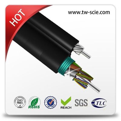 OEM 8 12 24 autossuficientes figuras aéreas 8 cabo de fibra ótica do núcleo FIG8 (GYTC8S)
